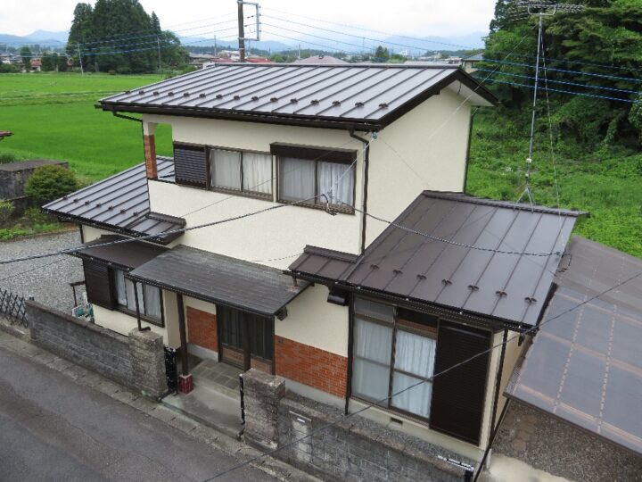 栃木県日光市 K様邸 屋根葺き替え・外壁塗装工事